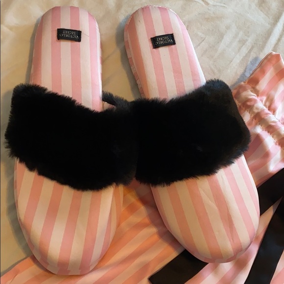 Victoria's Secret Shoes Nwt Victorias Secret Slippers Size L Poshmark